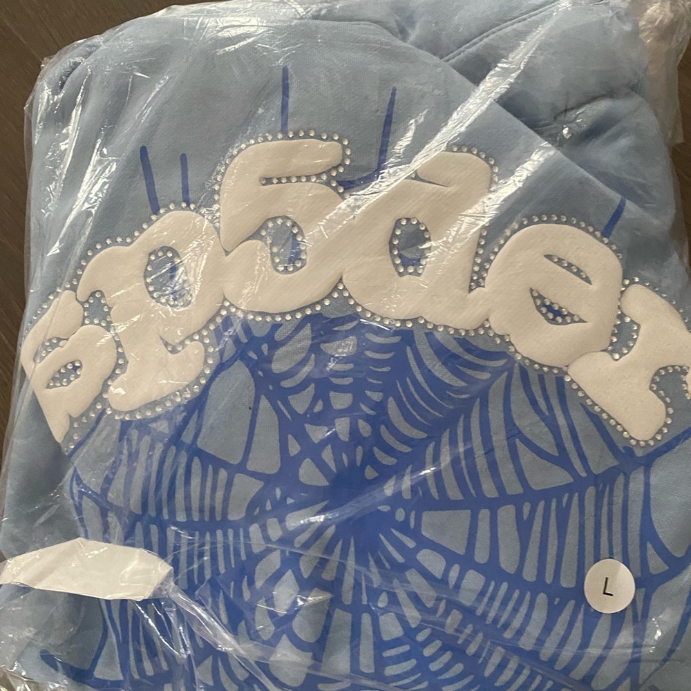 Blue Graphic Hoodie